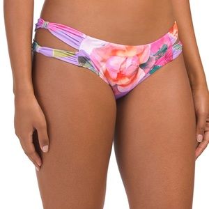 6 shore road floral bikini bottom